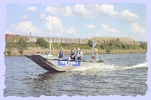 Einzelponton (Foto: W.Wiechering)