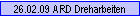 26.02.09 ARD Dreharbeiten